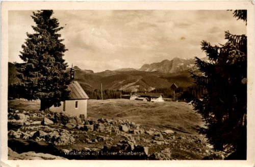 Winkelmoos mit Loferer Steinberge