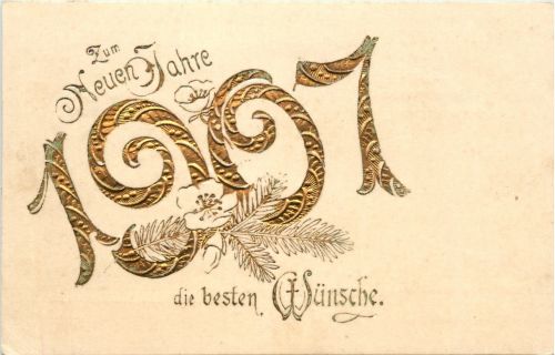 Jahreszahl 1907