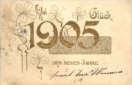 Jahreszahl 1905