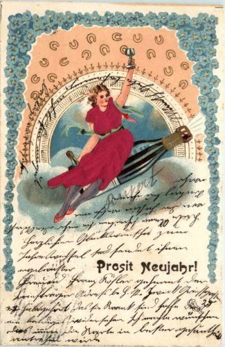 Neujahr - Wein