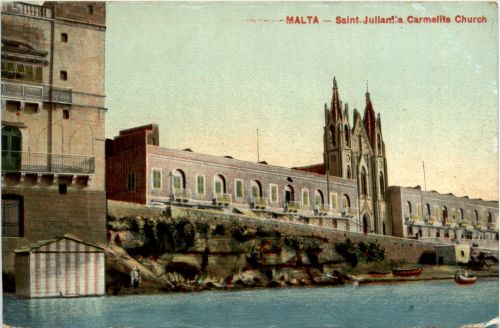 Malta - Saint Juliants Carmelite church