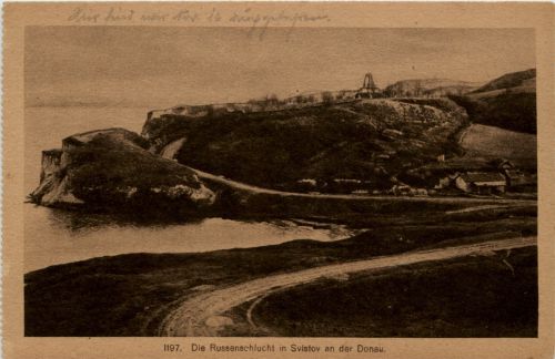 Die Russenschlacht in Svistov