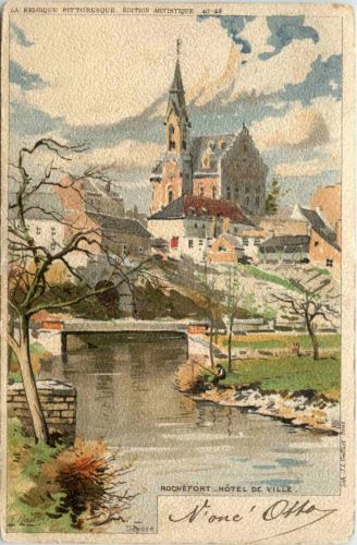 Rochefort - Hotel de Ville - Litho