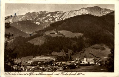 Aflenz/Steiermark - Höhenluftkurort mit Hochschwab