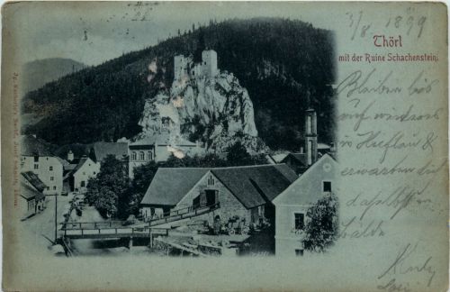 Thörl bei Aflenz/Steiermark - Thörl - Ruine Schachenstein