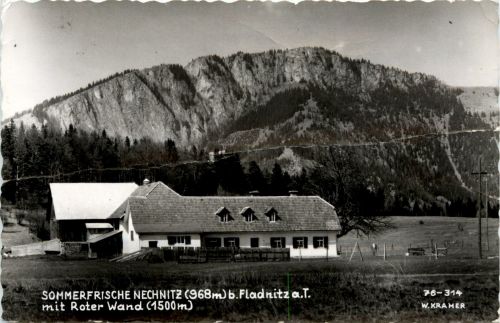 Fladnitz/Steiermark - Sommerfrische Nechnitz b.Fladnitz mit Roter Wand