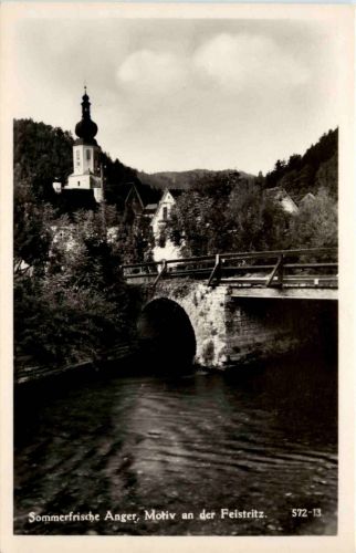 Anger/Steiermark - Sommerfrische Anger, Motiv an der Feistritz