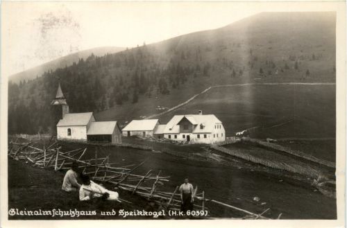 Graz/Steiermark - Kleinalmschutzhaus und Speikkogel