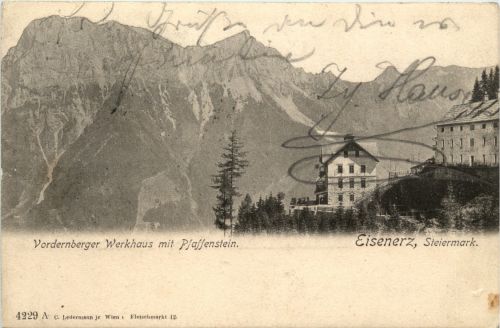 Eisenerz/Steiermark - Vordernberger Werkhaus mit Pfaffenstein