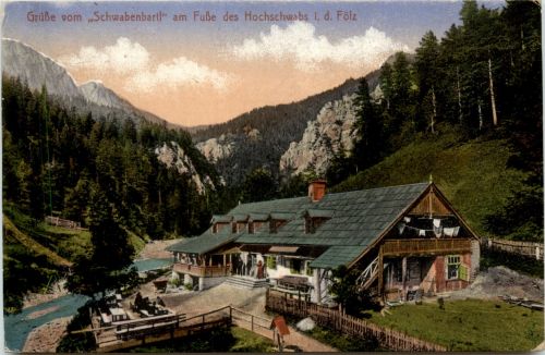 Aflenz/Steiermark - Grüsse vom Schwabenbartl am Fusse des Hochschwabs