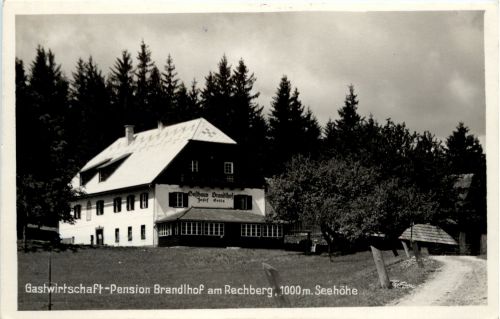 Rechberg/Oberösterreich - Pension Brandlhof am Rechberg