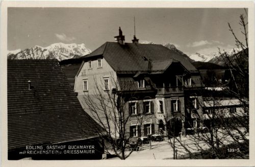 Trofaiach/Steiermark - Edling - Gasthof Buchmayer mit Reichenstein u. Griessmauer