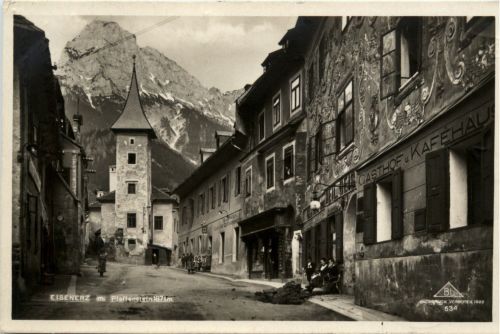 Eisenerz/Steiermark - Eisenerz mit Pfaffenstein