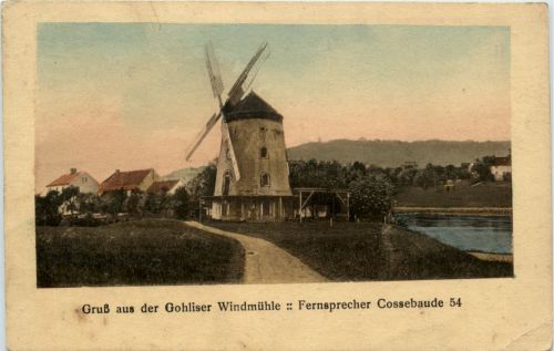 Gruss aus der Gohliser Windmühle