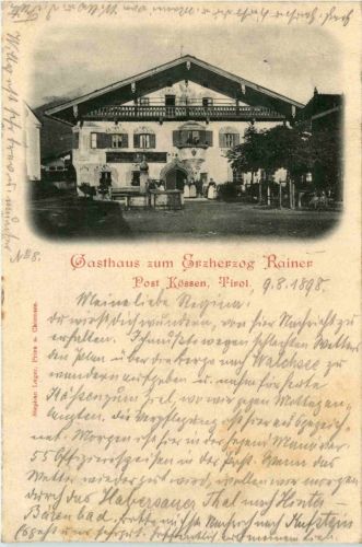 Kössen - Gasthaus zum Erzherzog rainer