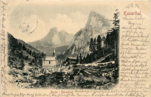 Hinter bärenbad - Kaiserthal