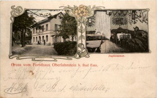 Oberlahnstein - Gruss vom Forsthaus