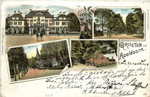 Groeten uit Apeldoorn - Litho