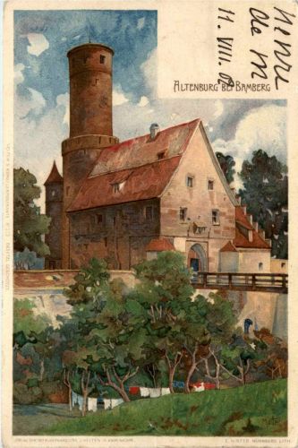 Altenburg bei Bamberg - Litho