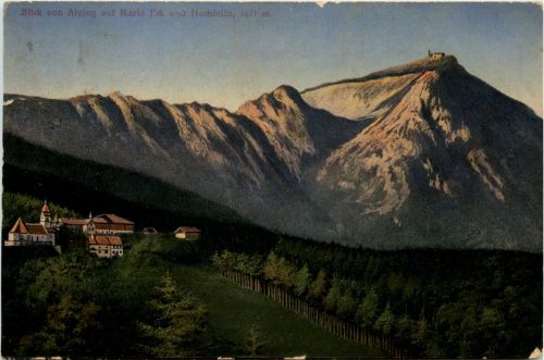blick von Alzing auf Maria Eck