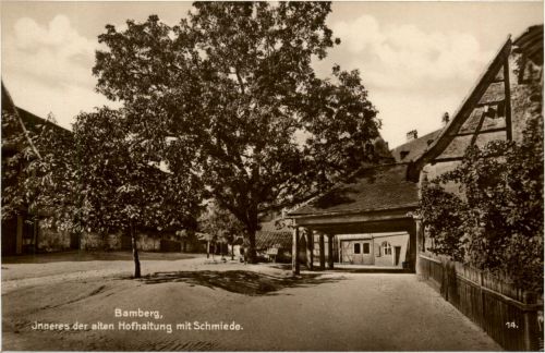 Bamberg - Inneres der alten Hofhaltung