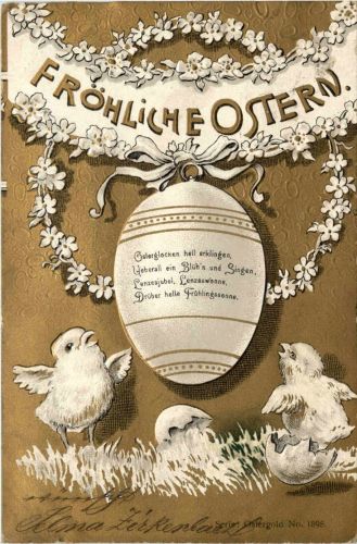 Ostern - Prägekarte - Chicken