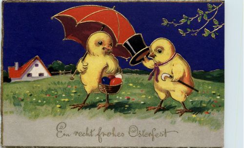 Ostern - Prägekarte - Chicken