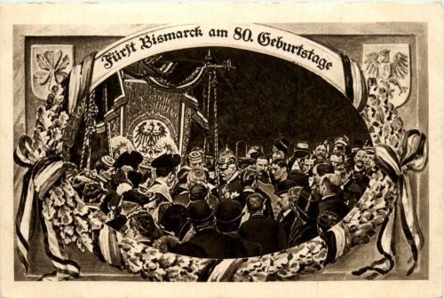Fürst Bismarck am 80. Geburtstag