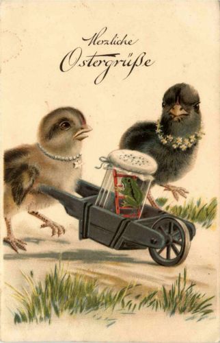 Ostern - Chicken - Frog