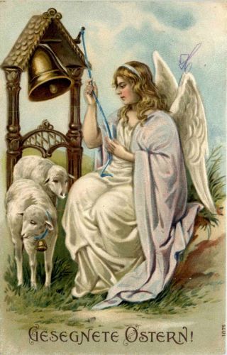 Ostern - Engel - Litho