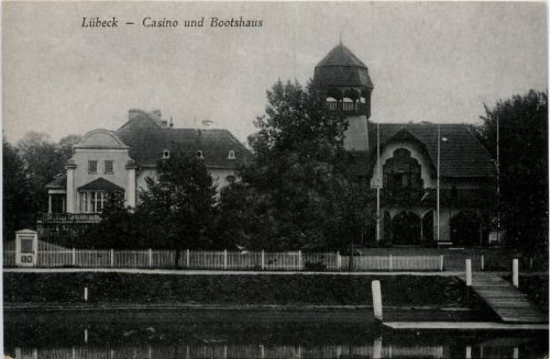 Lübeck - Casino und Bootshaus