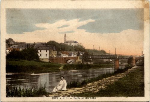 Diez - Partie an der Lahn
