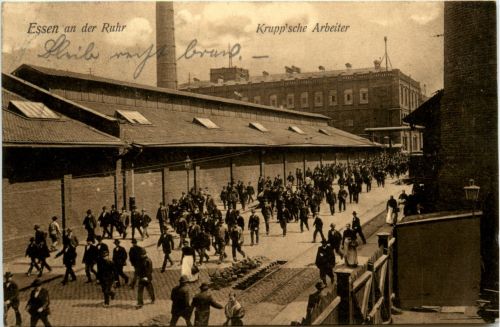 Essen - Kruppsche Arbeiter