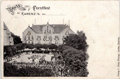 Kamenz - Gruss vom Forstfest