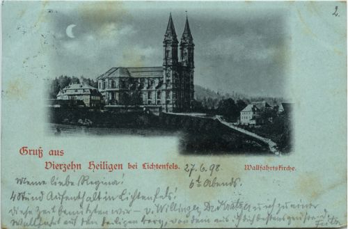 Gruss aus Vierzehn Heiligen bei Lichtenfels