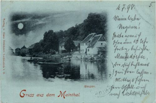 Gruss aus dem Mainthal - Hausen