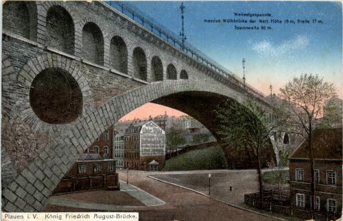 Plauen - König Friedrich August Brücke