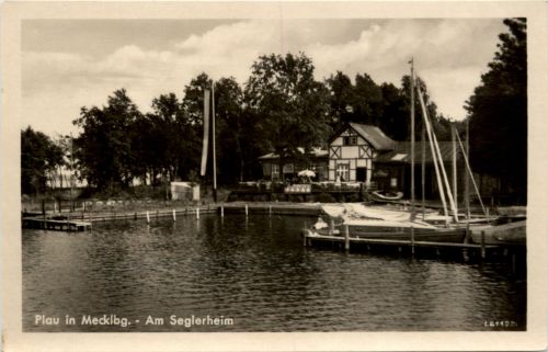 Plau in Mecklbg. Am Seglerheim