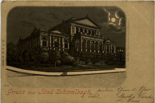 Gruss aus Bad Schwalbach - Litho