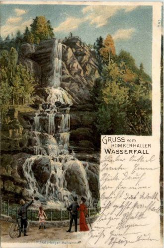 Gruss aus Romkerhalle - Litho