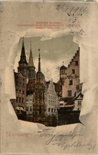 Nürnberg - Schöner Brunnen