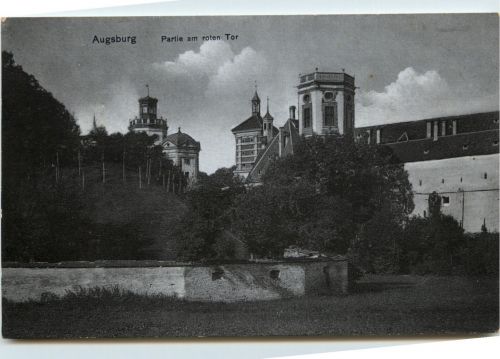Augsburg - Partieam roten Tor