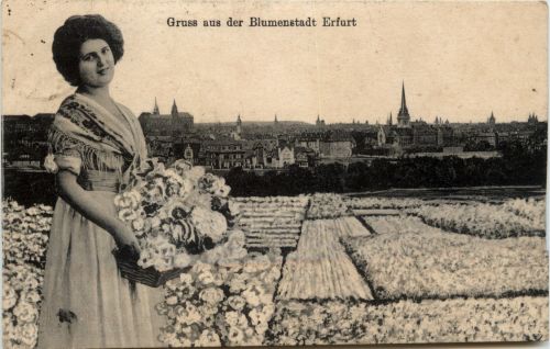 Gruss aus der Blumenstadt Erfurt