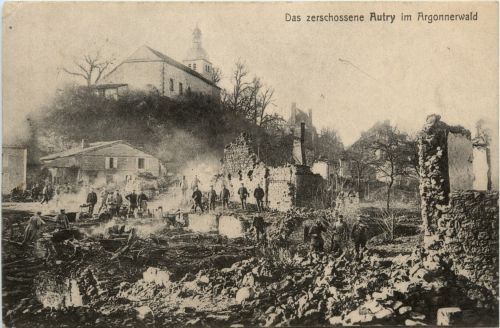 Autry im Argonnerwald - Feldpost