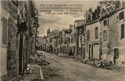 Verdun Hauptstrasse - Feldpost