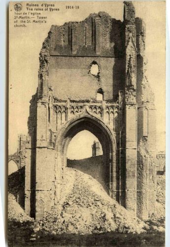 Ruines d Ypres