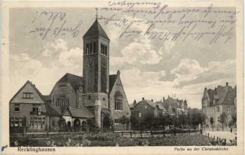 Recklinghausen - Partie an der Christuskirche