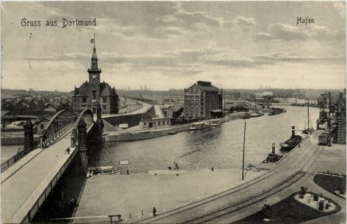 Gruss aus Dortmund - Hafen