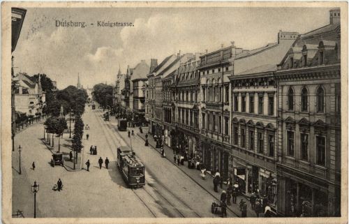 Duisburg - Königstrasse - Strassenbahn