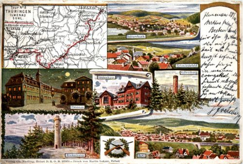 Ilmenau suhl - Litho
